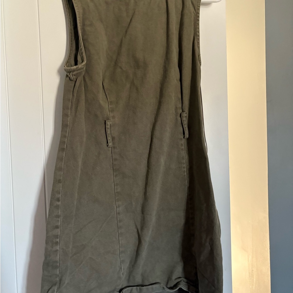 Vici Olive Midi Dress